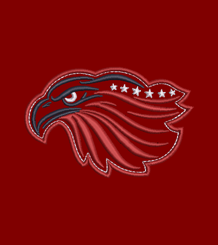 Eagle Flag 02 - Design and applique