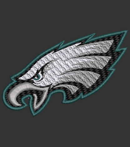 Philadelphia Eagles Embroidery Design