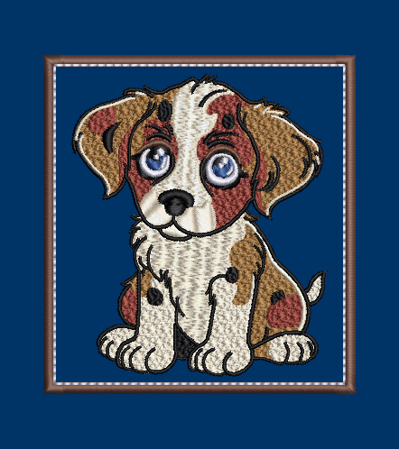 Puppy 01 (Design & Applique)