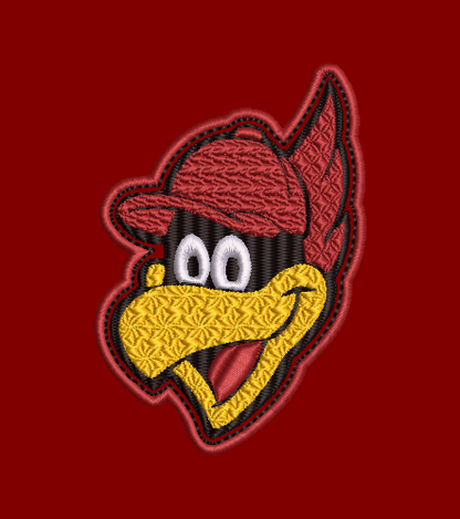 STL Fredbird Head - Design & Applique