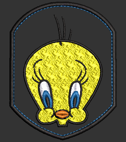 Tweety Bird - Applique included