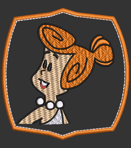 The Flintstones - Wilma Flintstone Applique