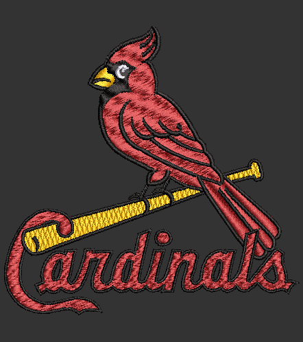 St. Louis Cardinals Embroidery Design Collection