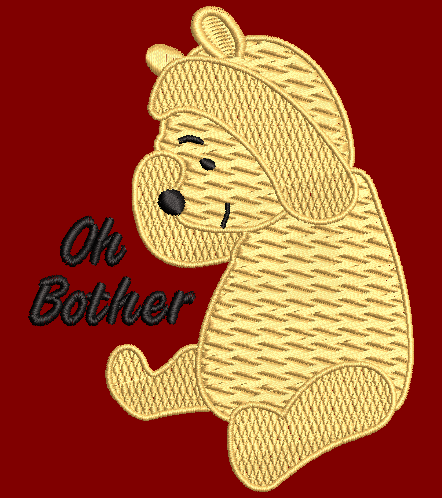 Classic Winnie saying Oh Bother