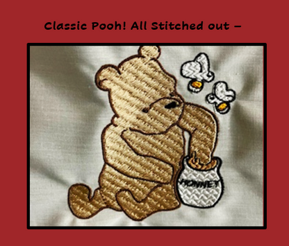 Classic Winnie the Pooh Embroidery Design Stitched Out