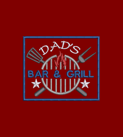 Dads Bar and Grill - Design and applique