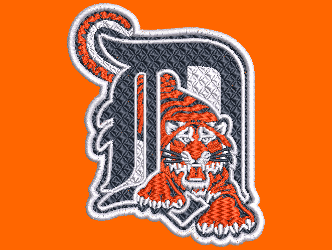 Detroit Tigers Embroidery Design & appliques