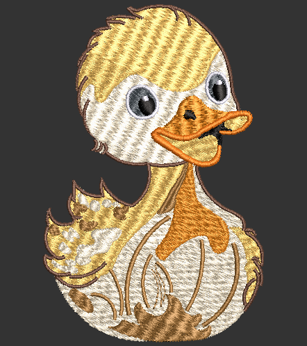 Sweet Ducky, Easter Embroidery Design