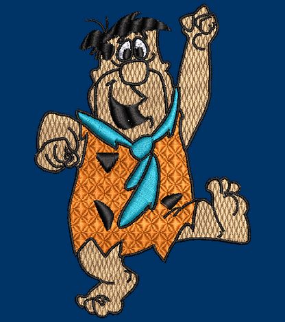 The Flintstones - Fred Flintstone Embroidery Design