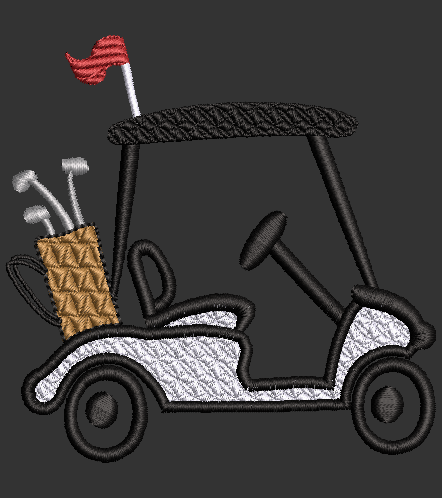 Golf Cart - 2 Designs