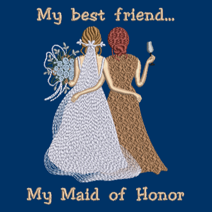 Bridal Designs: MOH (Maid of Honor)