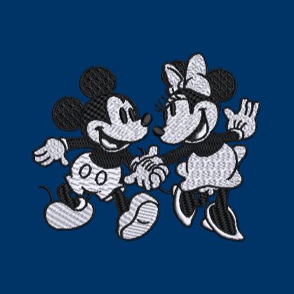 Walt Disney's Classic Mickey Mouse & Minnie Mouse