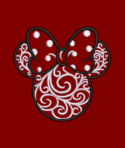 Classic Minnie Mouse Outlines, Hearts, Hands & Ears!