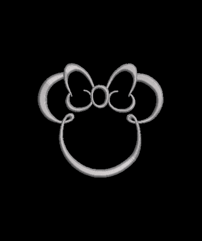 Classic Minnie Mouse Outlines, Hearts, Hands & Ears!