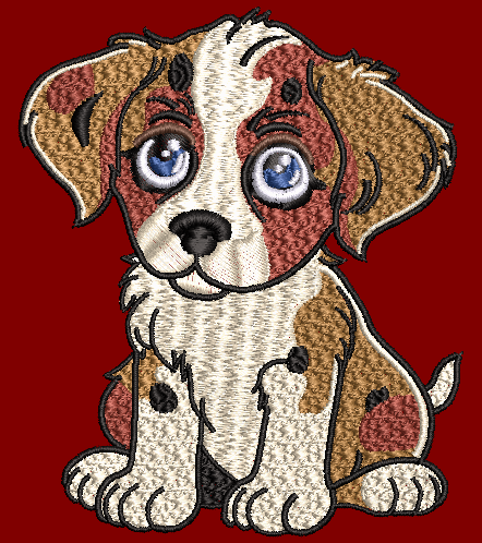 Puppy 01 (Design & Applique)