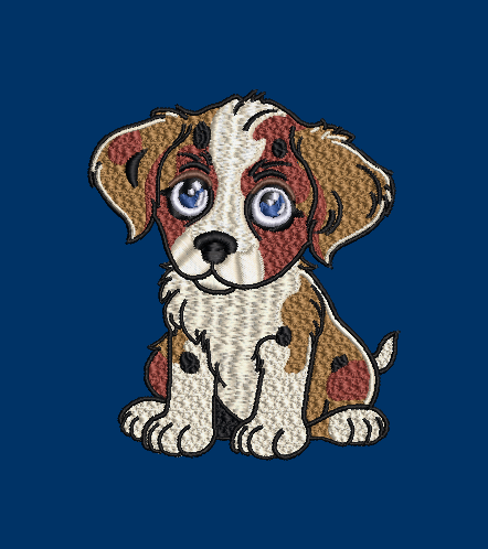 Puppy 01 (Design & Applique)