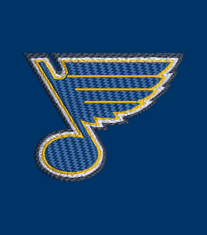 St. Louis Blues NHL Logo embroidery applique