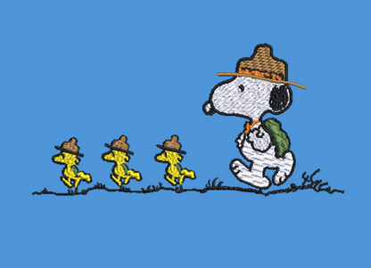 Snoopy and Woodstock Scouts