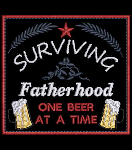 Surviving Fatherhood - Design and Applique