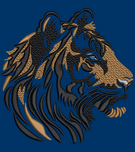 Tiger Design without white background