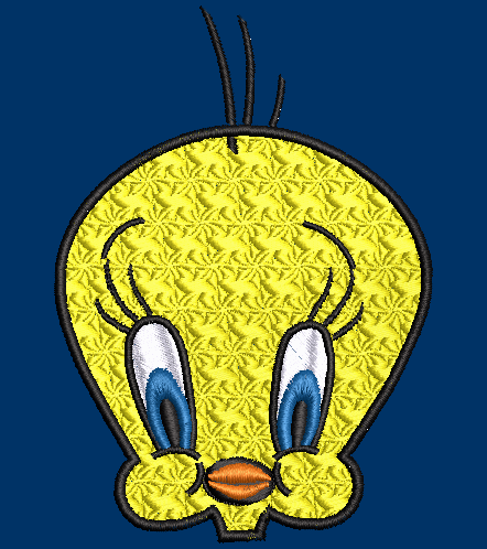 Tweety Bird - Design plus applique