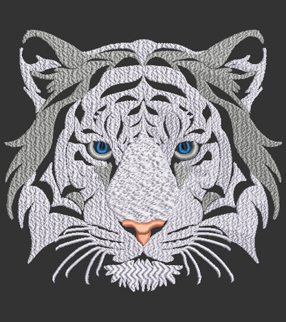 White Tiger (2 Hoop Sizes)