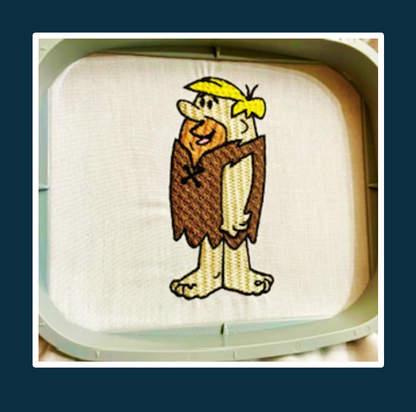 The Flintstones - Barney Rubble Embroidery Design - Stitched Out